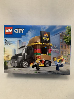 Scatola Lego City 60404 Camion Degli Hamburger NUOVO 5 Anni+  