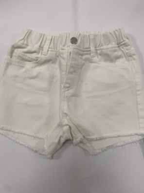 Shorts Bimba 3/4 Anni Zara Jeans Bianco  