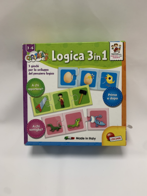 Logica 3 In 1 Lisciani 3+  