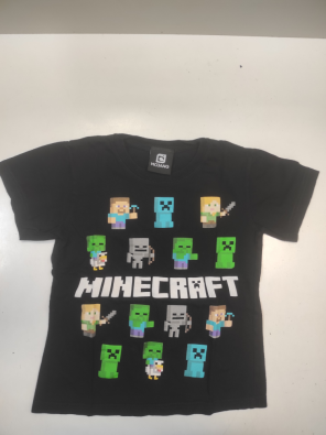 Maglietta 7/8a Minecraft Bimbo  