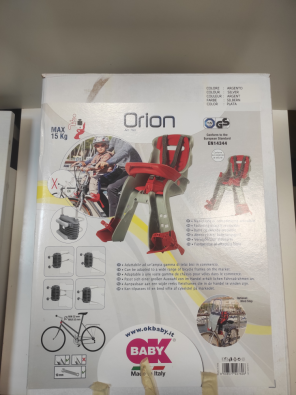 Seggiolino Bicicletta Anteriore Orion Ok Baby   