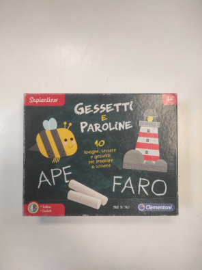 Gessetti E Paroline 4+ Clementoni  