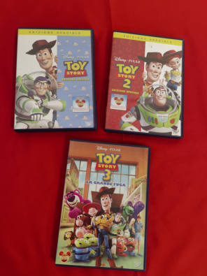 Dvd  E Pezzi Toy Story 1/2/3   
