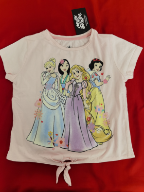 Maglietta Principesse Disney   7/8 Anni  