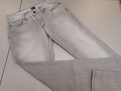 Pantalone Jeans Girl Tg 29 Grigio Trussardi  