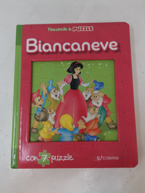 Libro Puzzle Biancaneve  