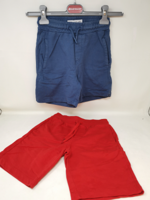 Pantalone Boy 5/6 A 2 Pezzi Rosso/blu  