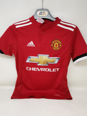 Maglia Boy T Shirt Tessuto Tecnico Adidas Manchester United 6 A  