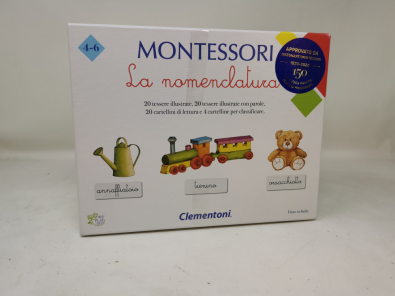 Gioco Montessori La Nomenclatura   