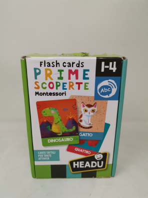 Gioco Flash Cards Prime Montessori Headu  