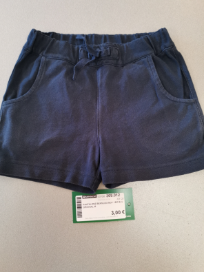 Pantalone Bermuda Boy 18M Blu Original M   