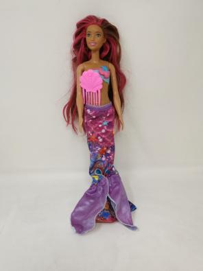 Barbie Sirena Con Vestito E Pettine   