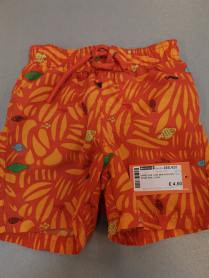 Mare Costume Bermuda Boy 3 A - Dpam Arancione   