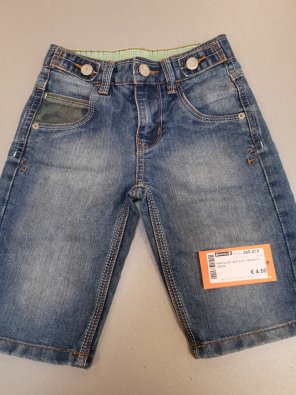 Pantalone Boy 4-5 A - Bermuda Jeans   