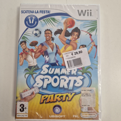 Gioco Nintendo Wii Summer Sports Nuovo In Confezione   
