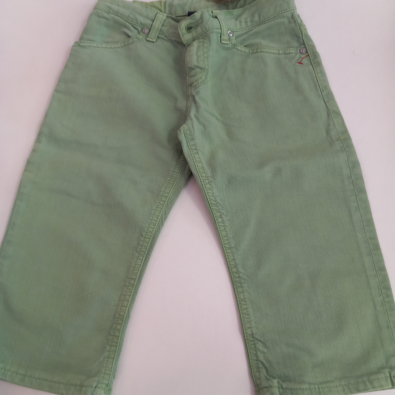 Calzoncino Jeans Verde DondUp Bimbo 10 Anni   