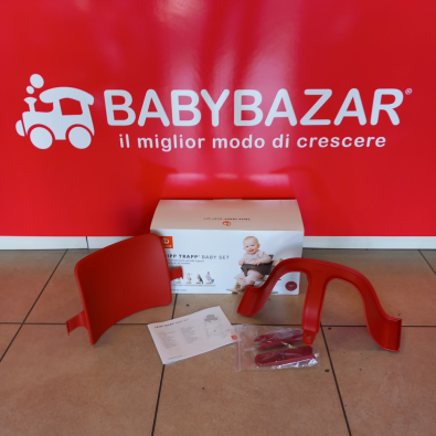 Baby Set Rosso Per Tripp Trapp - Con Estensione Piedini - STOKKE  