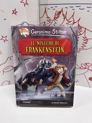 Libro Geronimo Stilton Il Mistero Di Frankenstein  