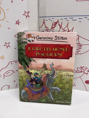 Libro Geronimo Stilton Il Giro Del Mondo In 80 Giorni   