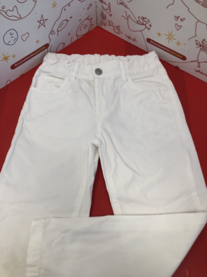 Pantalone Bianco 8 Anni Bimbo   