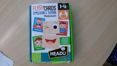 *Carte Flash Headu Emozioni E Azioni Montessori  
