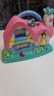 Chicco - Disney Princess Cottage Musicale Elettronico, Biancaneve e i 7 Nani  