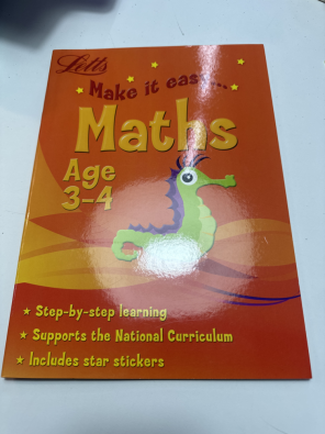 Nuovo Libro Matematica In Inglese 3/4 Anni  