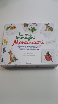 Le mie immagini Montessori - Cofanetto 150 Carte Con Immagini E Parole  