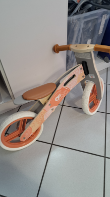 Kinderkraft Bicicletta in Legno RUNNER Bici senza Pedali,In Ottime Condizioni Balance Bike  