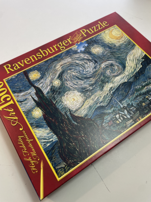 Nuovo Ravensburger Puzzle Van Gogh Notte Stellata 1500 Pezzi - Idea Regalo  