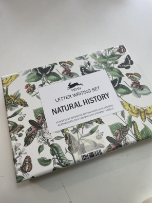 Pari A Nuovo Letter Writing Set Natural History - Carta Da Lettere  