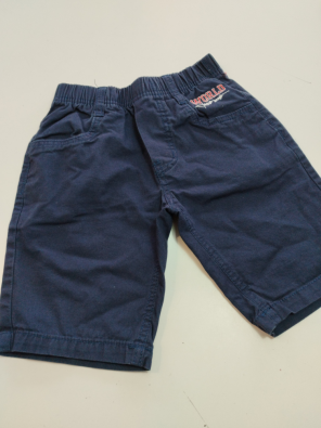 Pantaloni Bermuda Blu Bimbo 4 Anni  