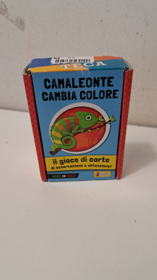 GIOCO CAMALEONTE CAMBIA COLORE  