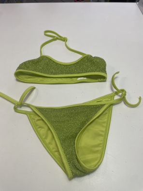 Costume Bikini 2pz Verde Calzedonia 4/5 Anni  