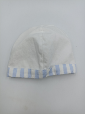 Cappello Neonato 40 Cm Bianco E Azzurro Silvian Heach  
