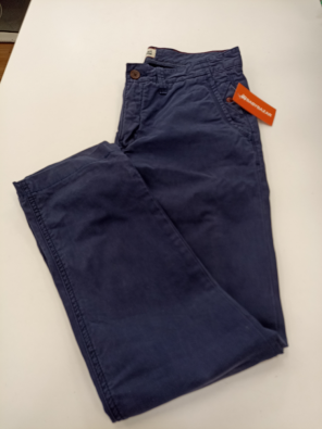 Pantaloni Ragazzo Tg.30 Hilfiger Blu Firmato Smart  