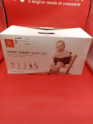 Baby Set Tripp Trapp Stokke Bianco Con Extended Glider  