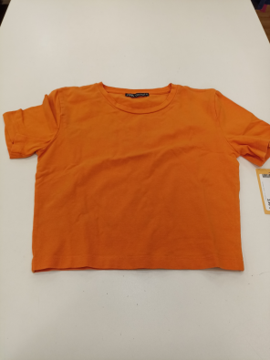 T-shirt Ragazza Tg.S Arancione Zara  