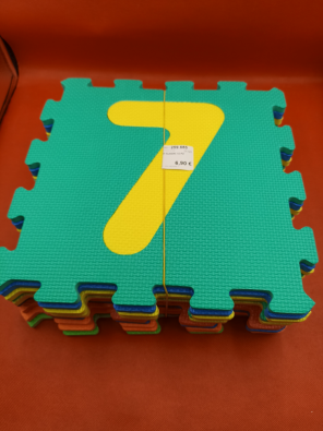 Tappeto Puzzle Numeri 10 Pz  