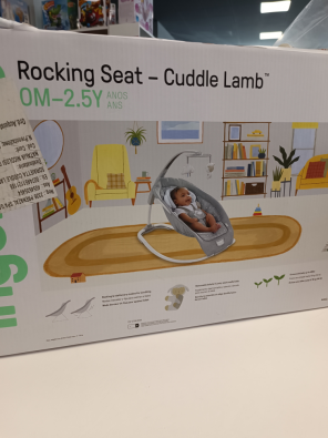 Sdraietta Ingenuity Rocking Seat Cuddle Lamb Pari Al Nuovo  