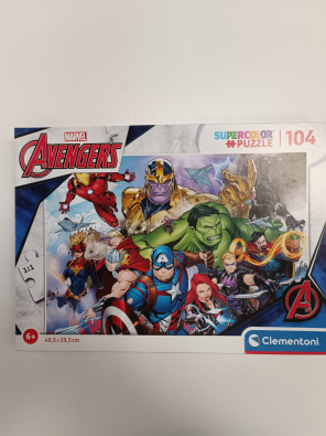 Puzzle Avengers 104 Pz  