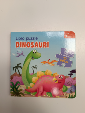 Libro Puzzle Dinosauri  