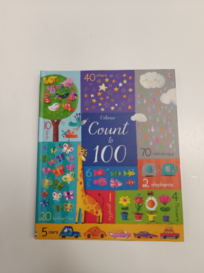 Usborne Count To 100 Libro Inglese  