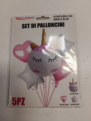 Set Palloncini Unicorno  