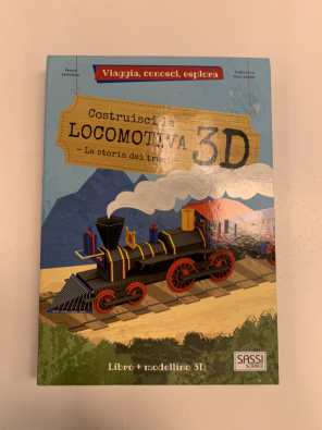 Costruisci la locomotiva 3D. Viaggia, conosci, esplora. Ediz. a colori. Con Giocattolo
