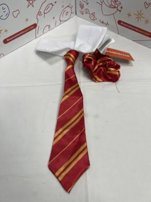 Accessori Cravatta + Codino Righe Harry Potter  