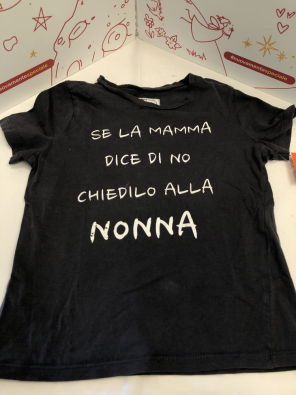 T Shirt Bimbo 3 A Se La Mamma Dice No   