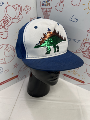 Cappello Con Visiera Bimbo 4-6 A Dinosauro   