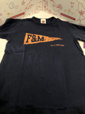 T Shirt Bimbo 10 A Blu Franklin Marshall  