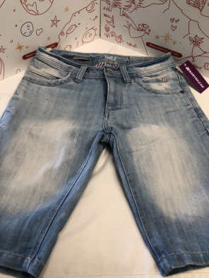 Bermuda Jeans Bimbo 14 A ( 28 ) Trez   